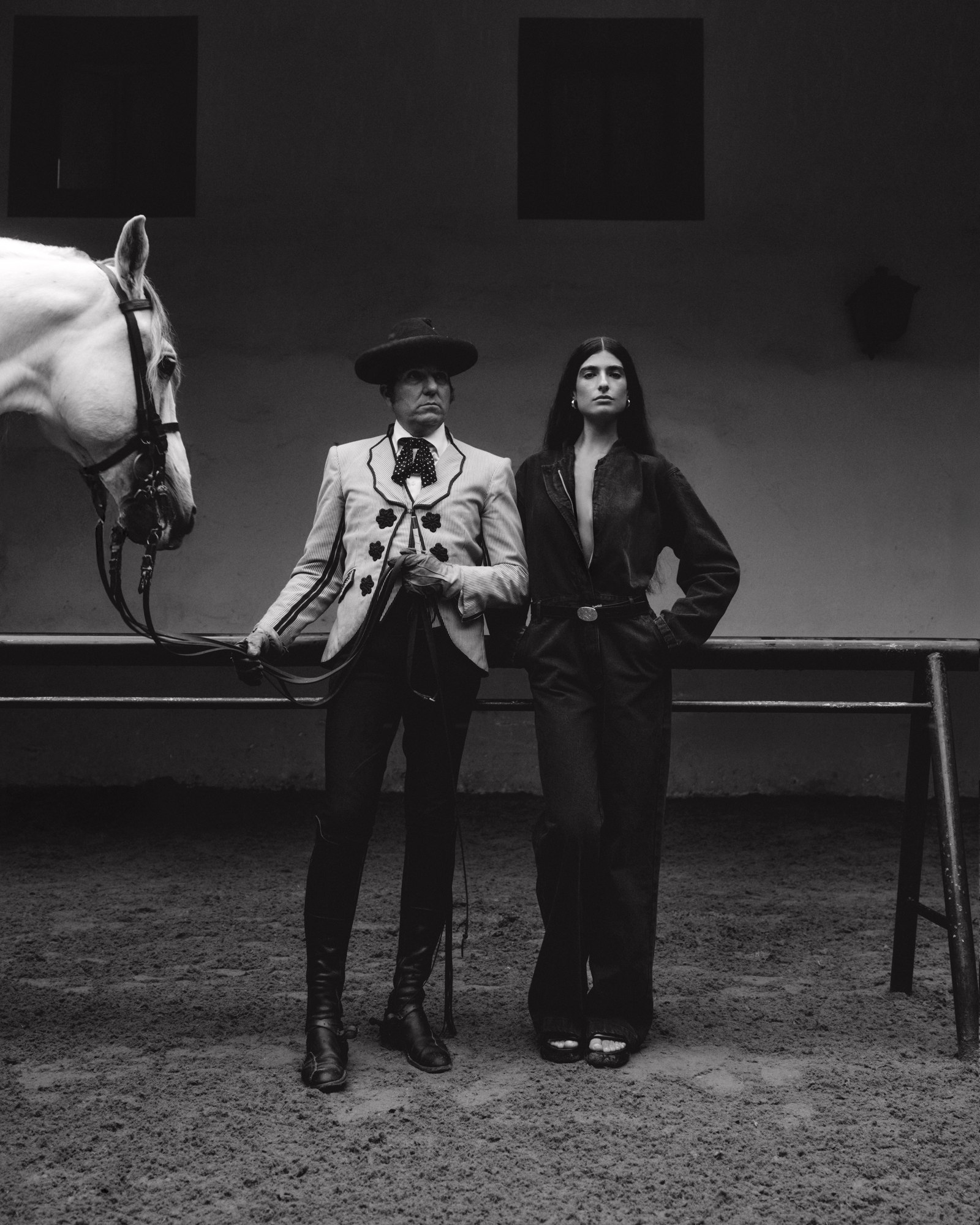 Wild Horses campaign — Bailey jumpsuit, Cole Khol Black
