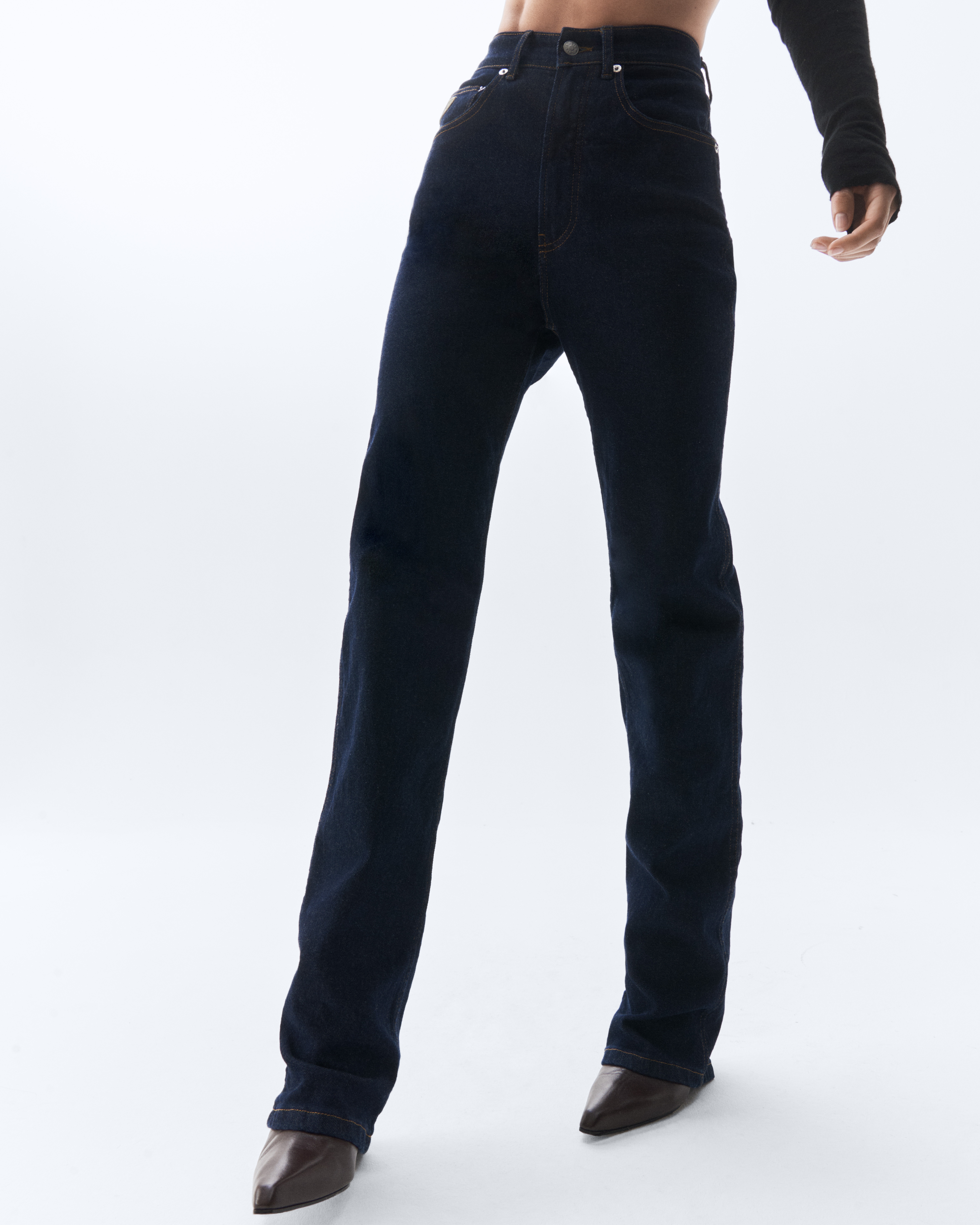 the good stuff campaign — denim detail, boots